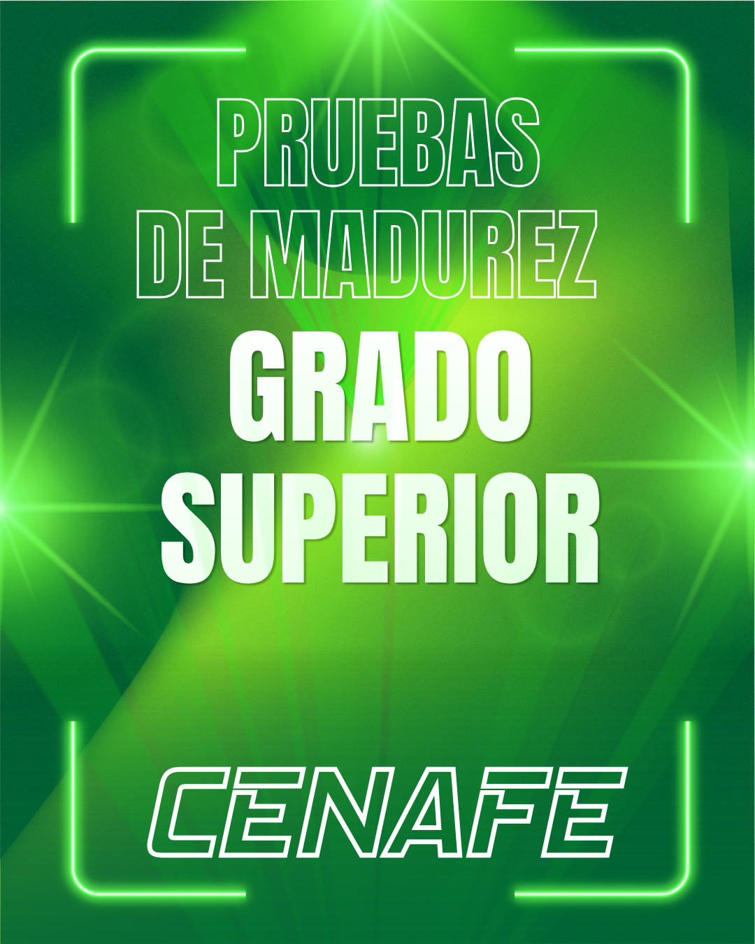 Pruebas de Madurez (Grado Superior)